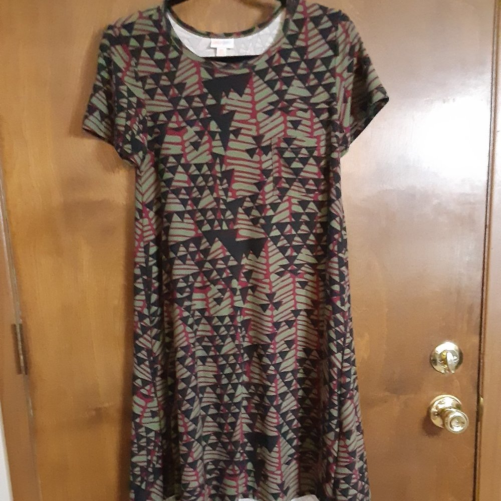 LULAROE/HI-LOW DRESS/XS